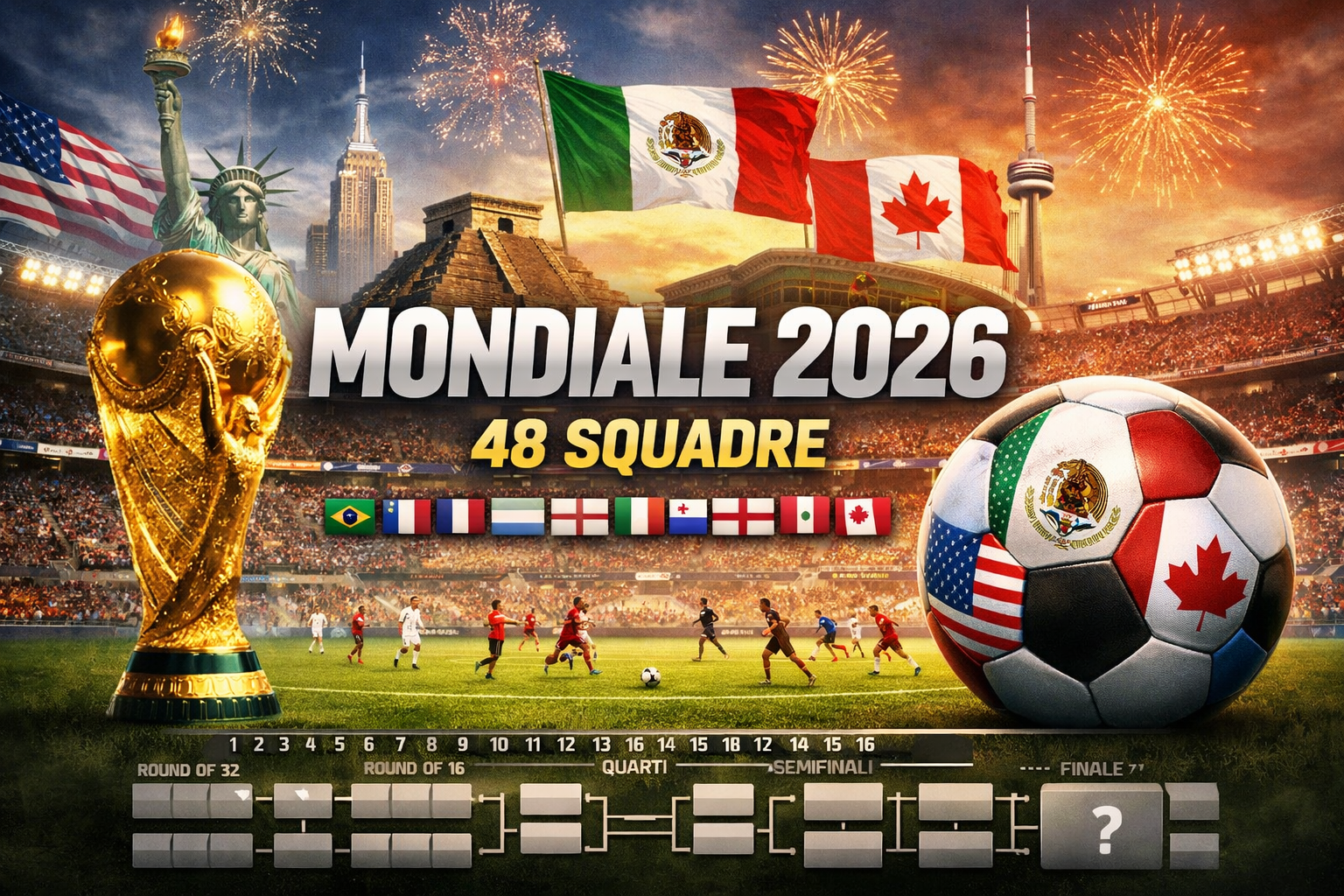 Guida ai Mondiali 2026: Nuovo Formato, Analisi Tattica e Quote dei Bookmaker alla Vigilia dell'Inaugurazione