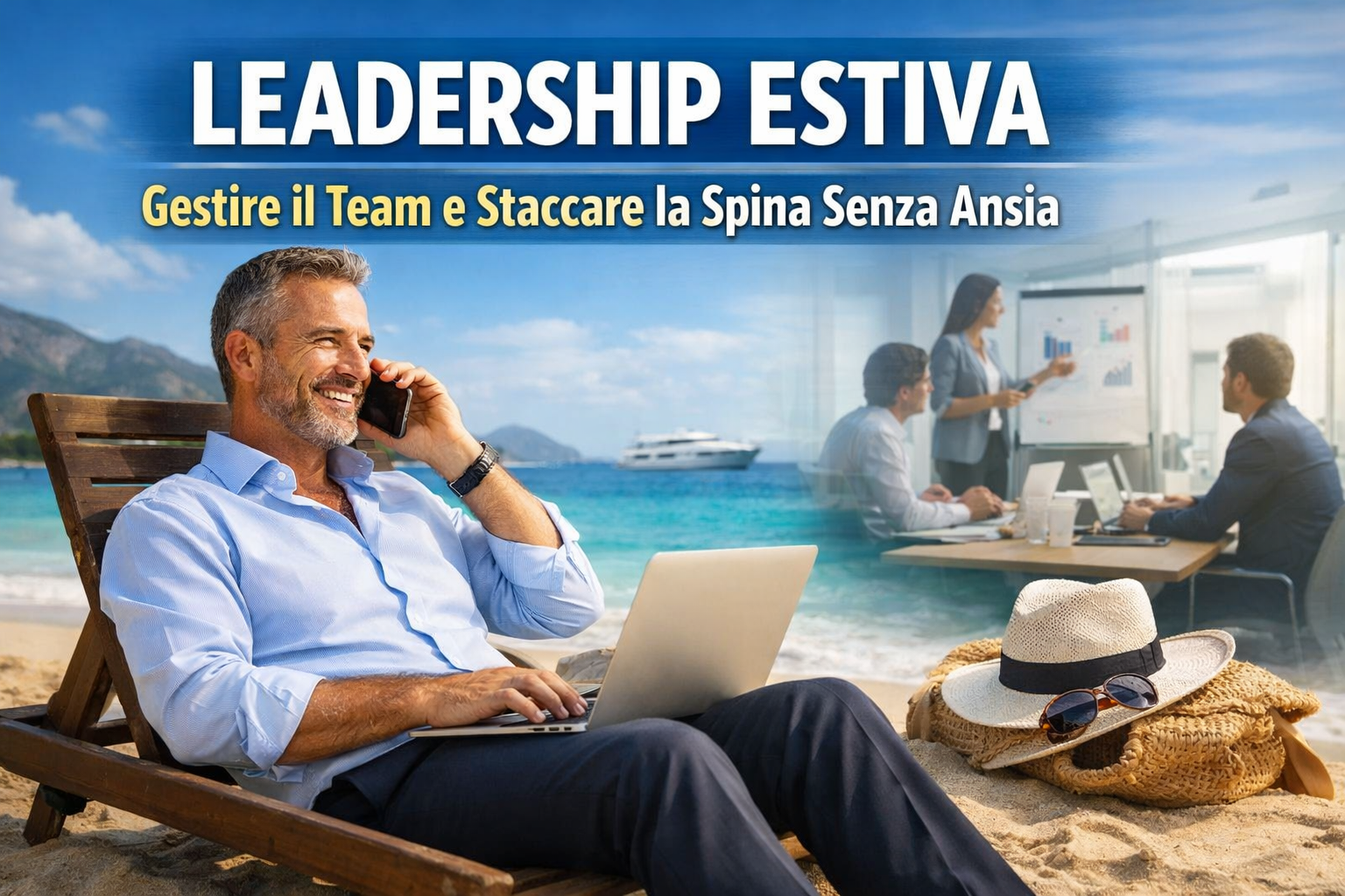 Leadership Estiva, Ecco Come Gestire il Team e Staccare la Spina Senza Ansia.