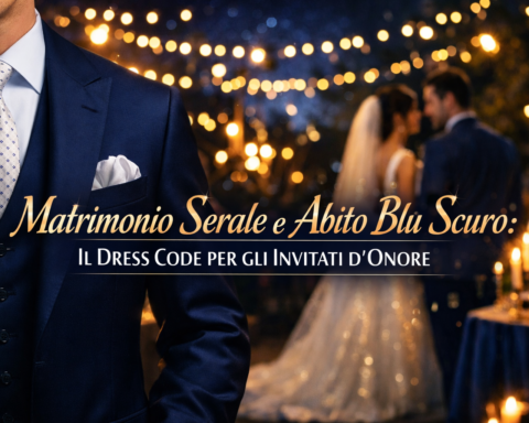 Abito Blu Scuro per Matrimonio Serale: Guida Invitato d'Onore