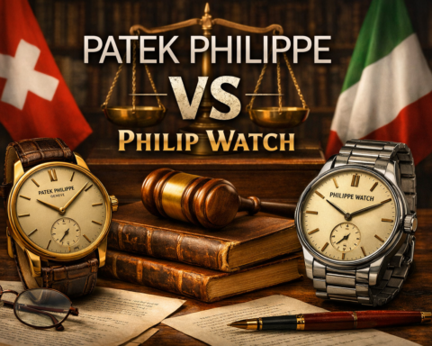 Conosci la sfida legale tra Patek Philippe e Philip Watch? Scopri la storia del clamoroso accordo del 1947 che ha cambiato i quadranti di questi orologi.