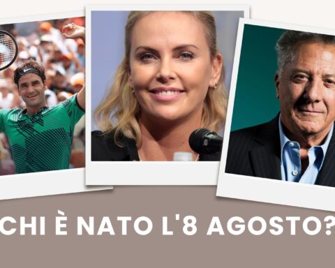 Scopri quali VIP e personaggi famosi sono nati l'8 agosto: da Roger Federer a Dustin Hoffman e Charlize Theron. Curiosità e profilo del segno Leone.