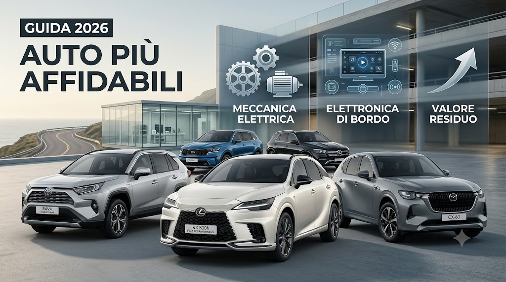auto più affidabili del 2026