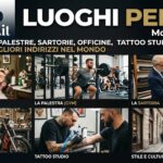 Barber shop, palestre, abbigliamento, sartorie, officine e tattoo studio: gli indirizzi giusti, città per città, selezionati per te.
