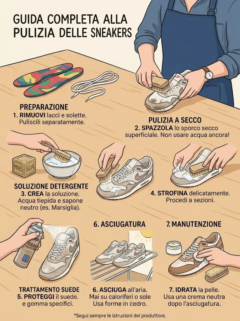 Come Lavare le Sneakers Senza Rovinarle: la Guida Definitiva per Farle Durare