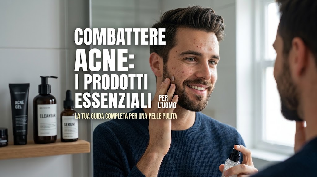 I Migliori Prodotti per l'Acne Maschile: Guida e Routine Dermatologica