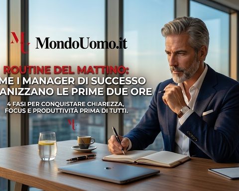 I leader aziendali ed i manager ad alte prestazioni non lasciano le prime due ore al caso