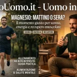 Il momento migliore per assumere il magnesio dipende dall'obiettivo di ogni uomo