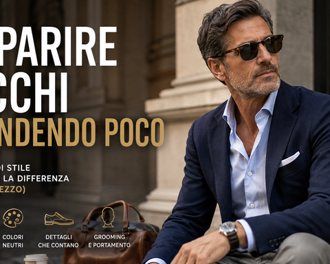 Sembrare Ricchi Senza Esserlo: la Guida allo Stile Maschile di Lusso con Budget Limitato.