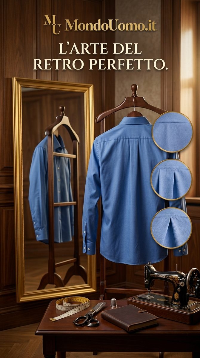 Le Tipologie di Schiena della Camicia da Uomo: Guida Definitiva ai Dettagli che Fanno la Differenza