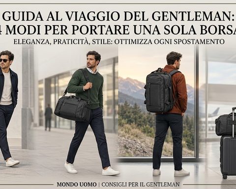 Come Portare un’Unica Borsa da Viaggio: La Guida di Stile e Funzionalità per il Gentleman Moderno