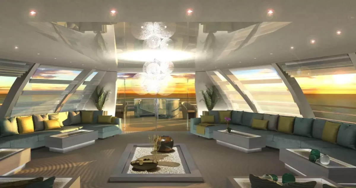 Lusso estremo: cosa c’è a bordo dello Yas Yacht